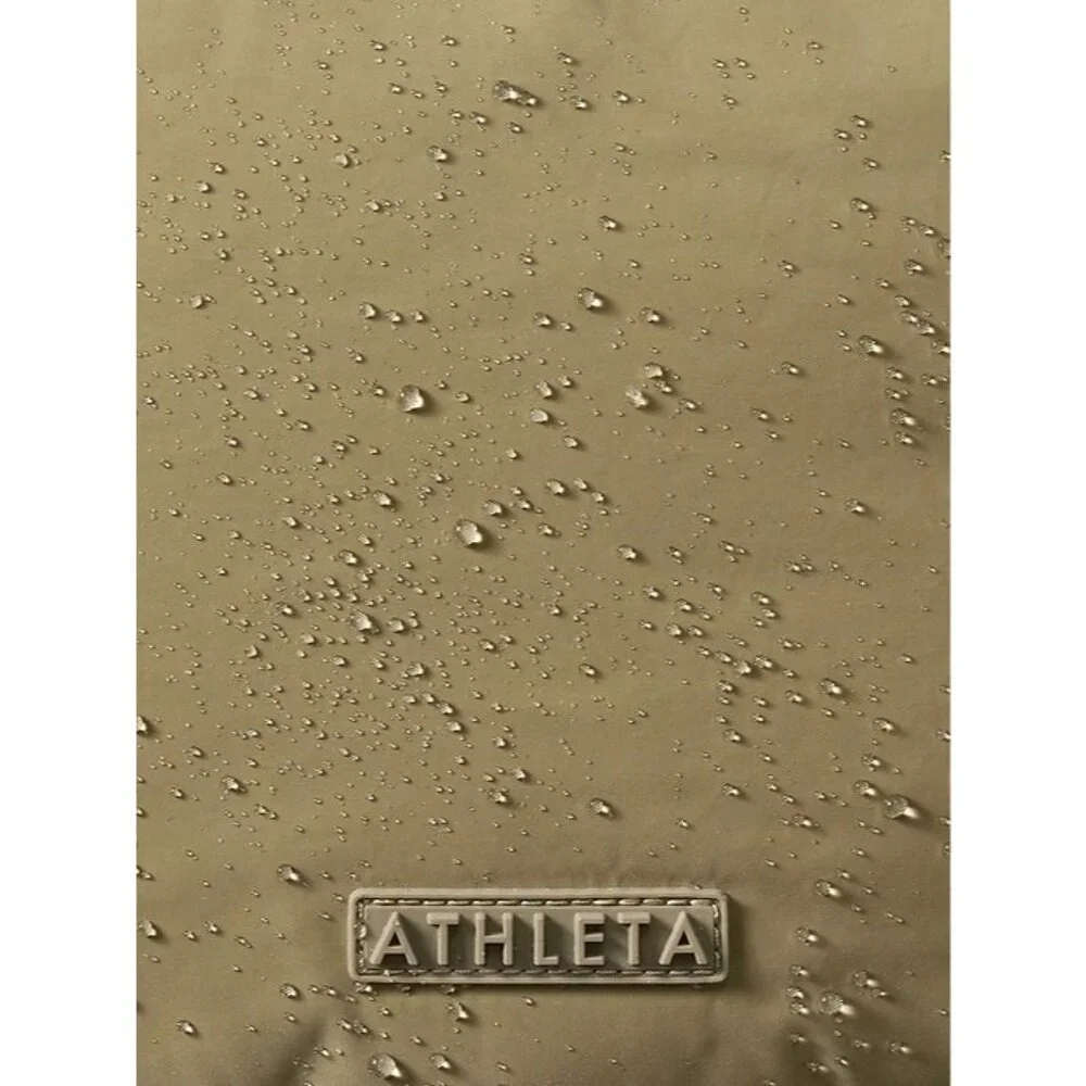Athleta Olive Green Quilted Hobo Bag NWT